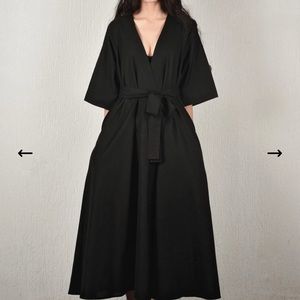 Turn Black - Dahlia Flared Dress - XL